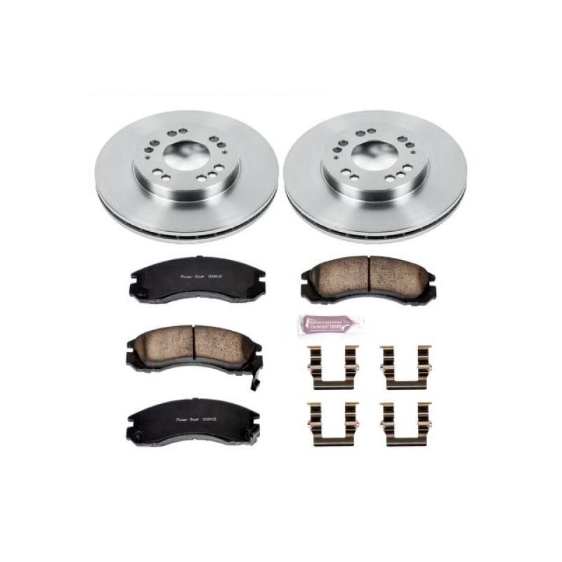 PowerStop PSB Autospecialty Kit Brakes, Rotors & Pads Brake Kits - OE main image