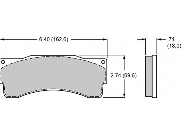 Wilwood Brake Pads 150-9118K Item Image