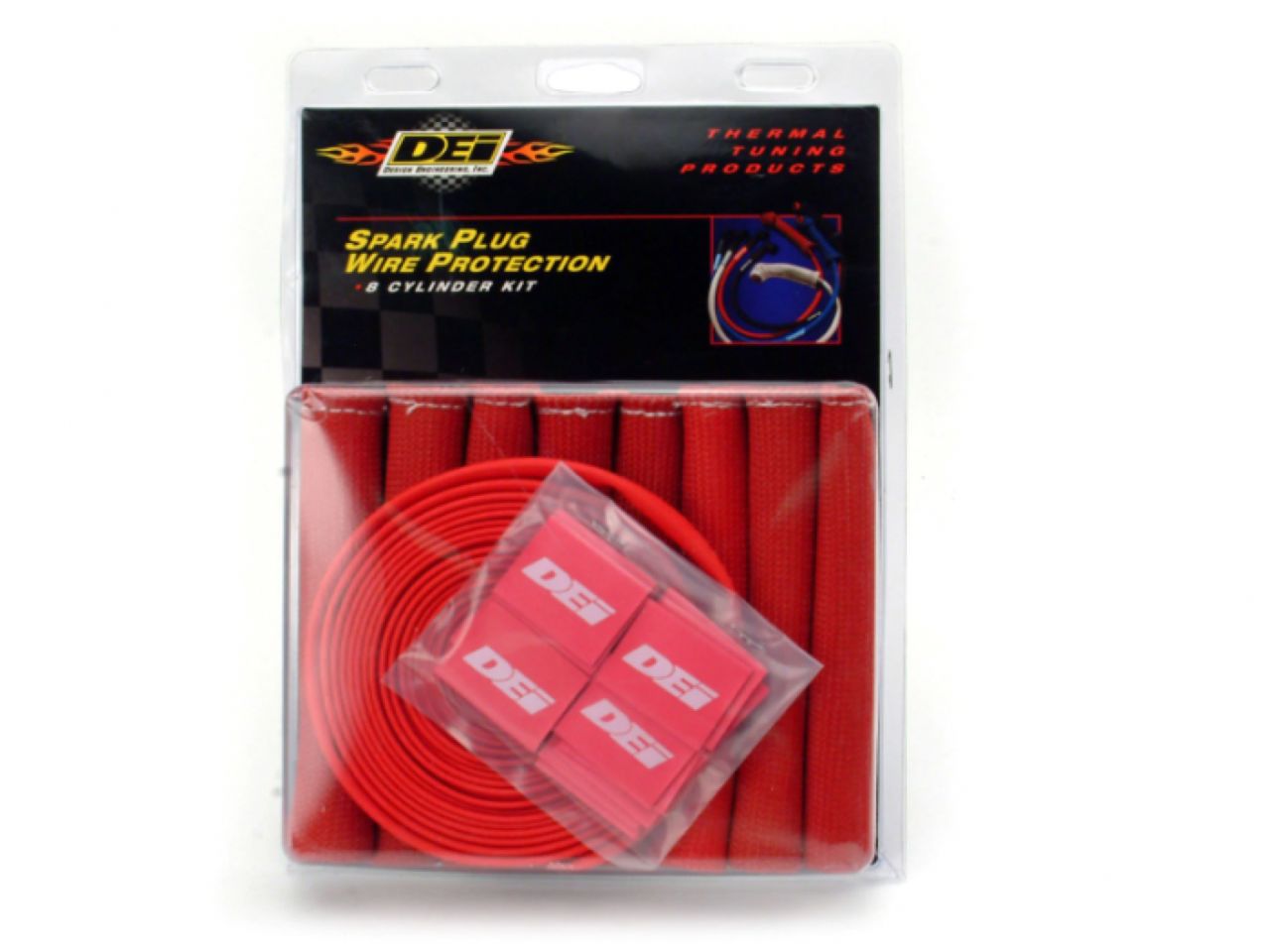 DEI Protect-A-Boot & Wire Kit; 8 Cylinder