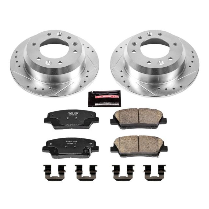 PowerStop PSB Z23 Evolution Kit Brakes, Rotors & Pads Brake Kits - Performance D&S main image