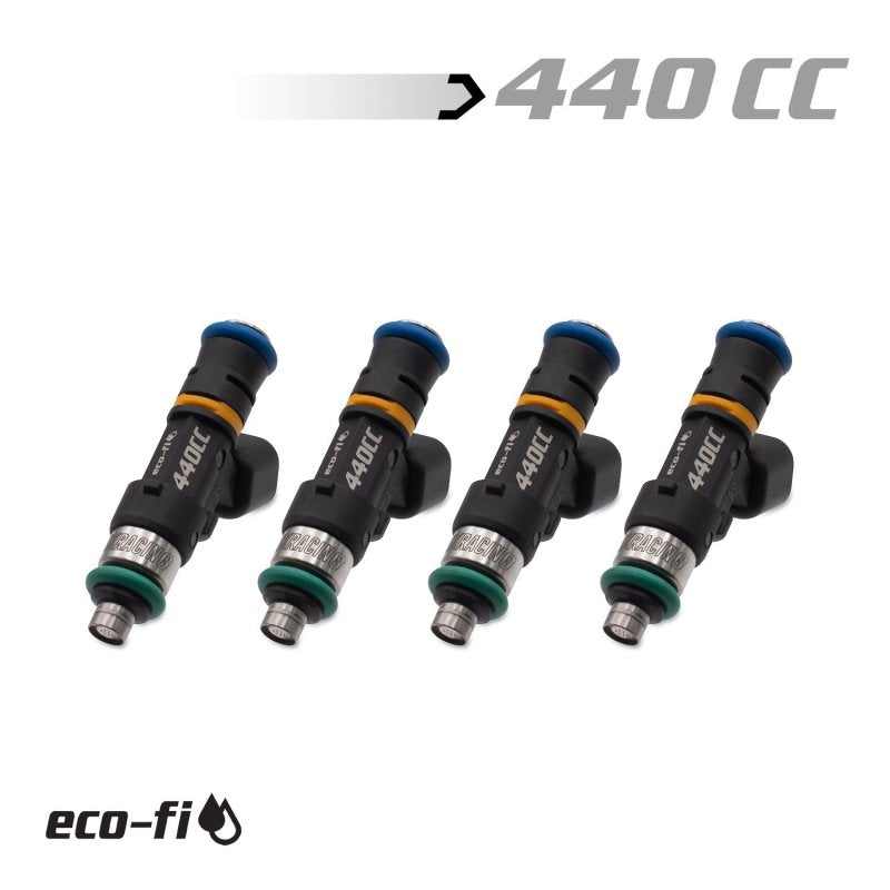 BLOX Racing Eco-Fi Street Injectors 440cc/min Honda K Series (Set of 4) BXEF-06514-440-4