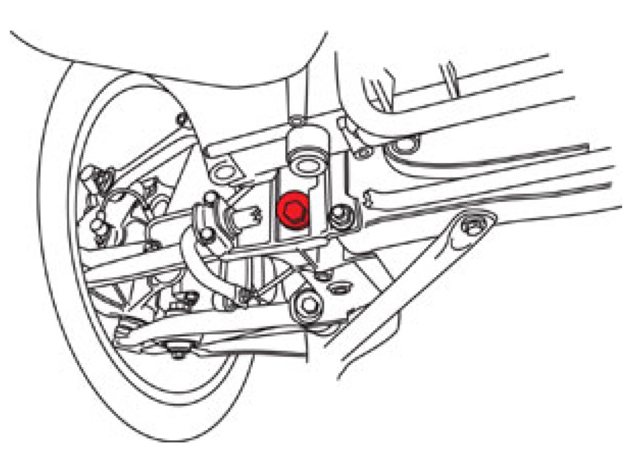 SPC Performance Porsche Rear Toe Cam