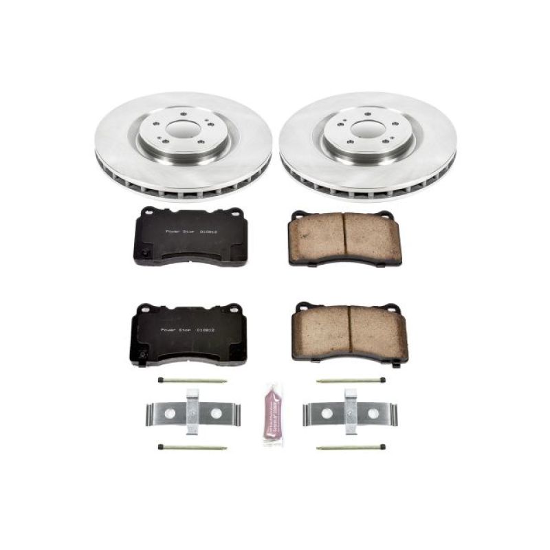 PowerStop PSB Autospecialty Kit Brakes, Rotors & Pads Brake Kits - OE main image