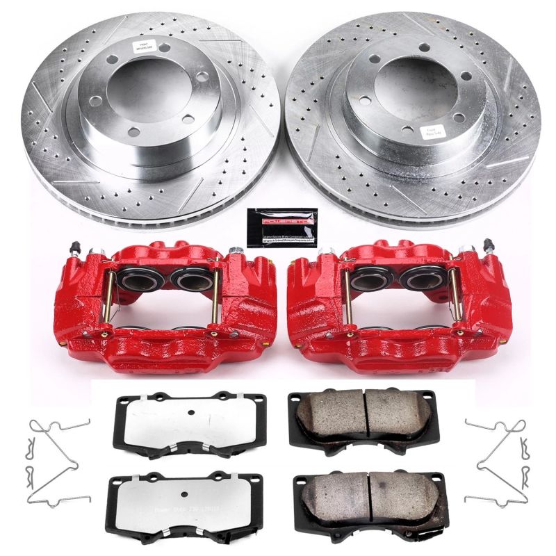 PowerStop PSB Z36 Truck & Tow Kit w/Cals Brakes, Rotors & Pads Brake Kits - Performance D&S main image