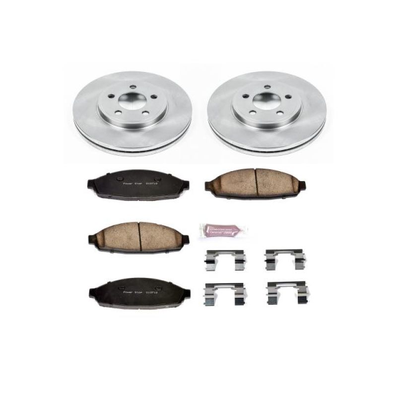 PowerStop PSB Autospecialty Kit Brakes, Rotors & Pads Brake Kits - OE main image