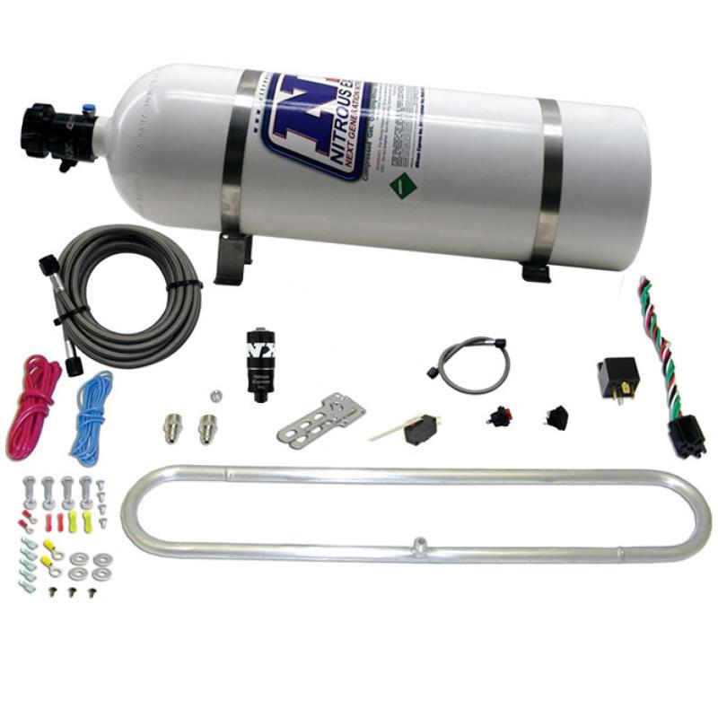 Nitrous Express N-Tercooler System w/15lb Bottle (Remote Mount Solenoid) 20000R-15 Main Image