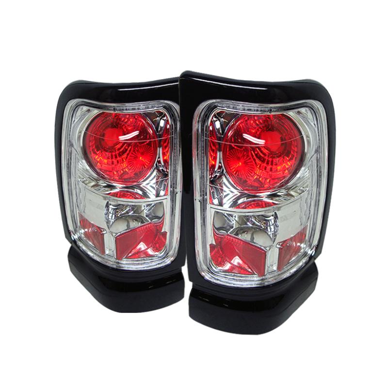 Spyder Dodge Ram 1500 94-01/Ram 2500/3500 94-02 Euro Style Tail Lights Chrome ALT-YD-DRAM94-C 5002679 Main Image