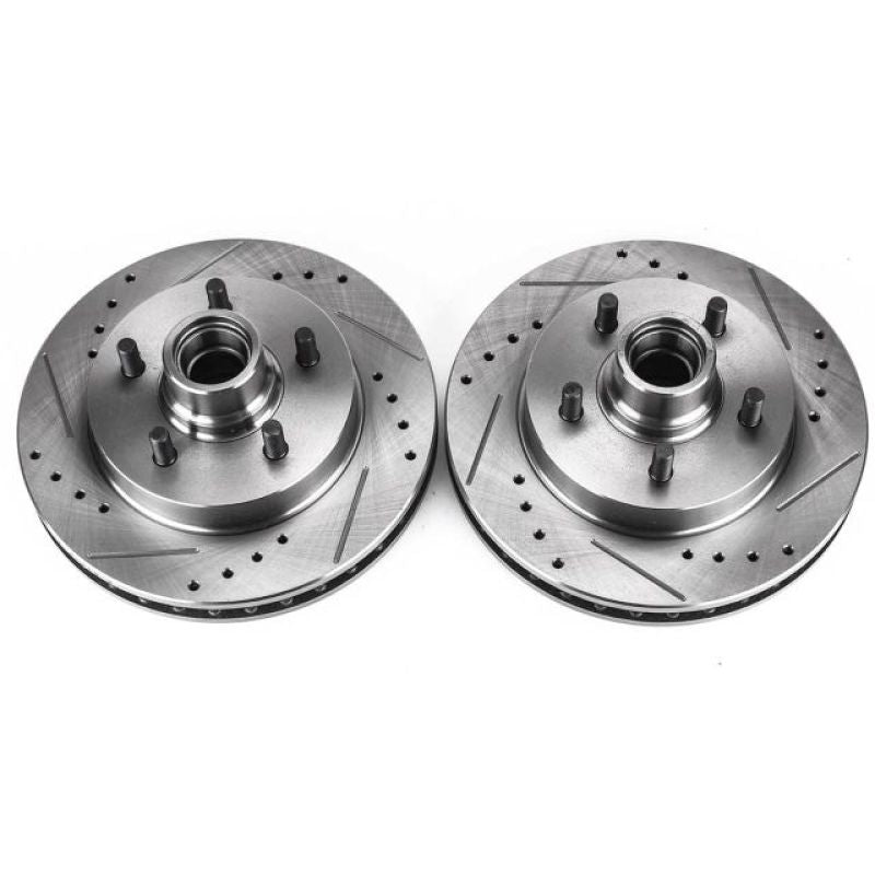 PowerStop PSB Evolution Drill/Slot Rotor Brakes, Rotors & Pads Brake Rotors - Slot & Drilled main image