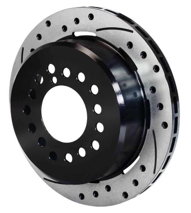 Wilwood Rotor-1.91in Offset-SRP-BLK-Drill-RH 12.19 x .810 - 5 Lug 3.12in Reg-C10 160-9989-BK