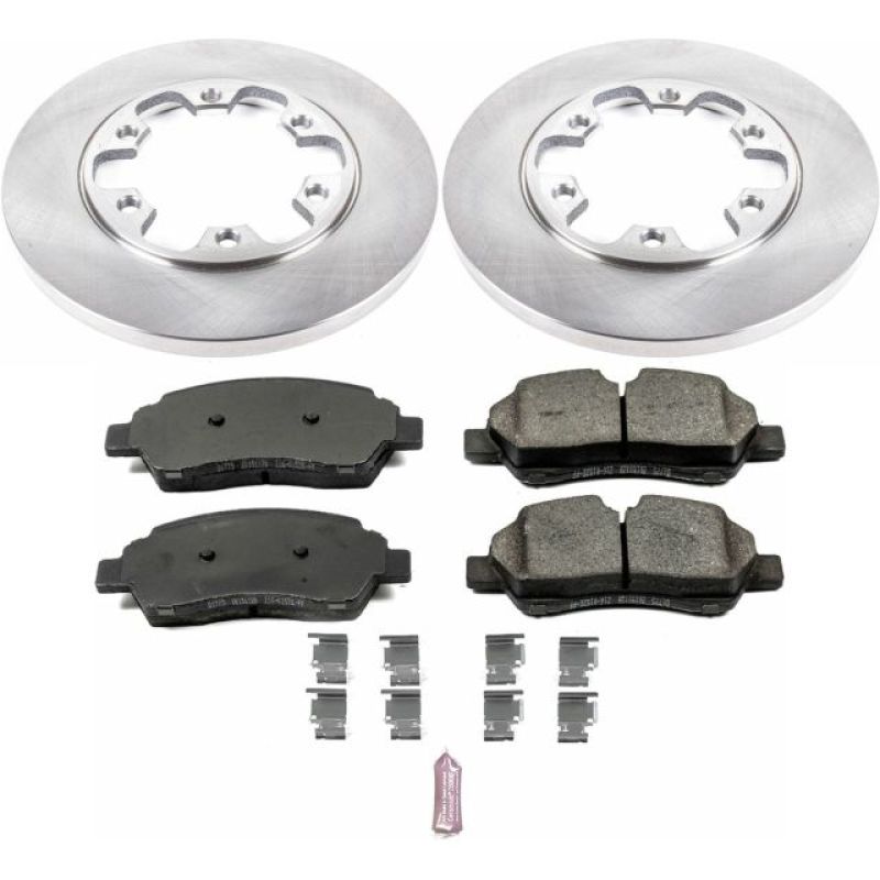 PowerStop PSB Autospecialty Kit Brakes, Rotors & Pads Brake Kits - OE main image