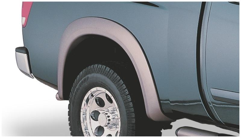 Bushwacker 04-15 Nissan Titan Extend-A-Fender Style Flares 2pc 67.1/78.9/84/96in - Black 70002-02 Main Image