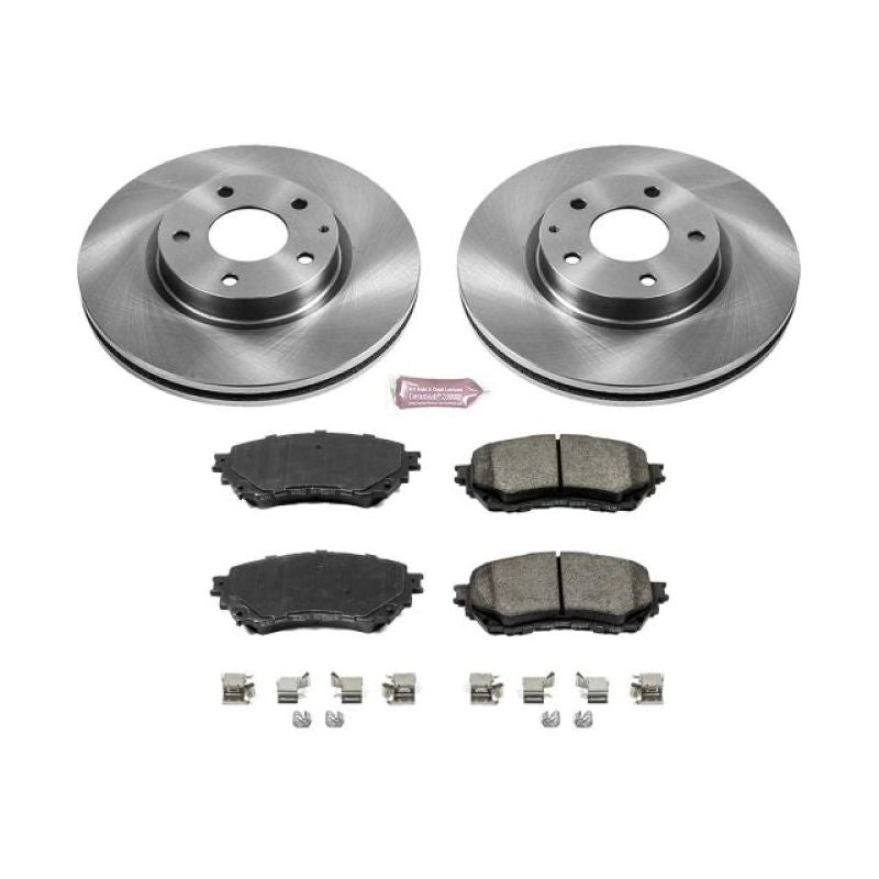 PowerStop PSB Autospecialty Kit Brakes, Rotors & Pads Brake Kits - OE main image