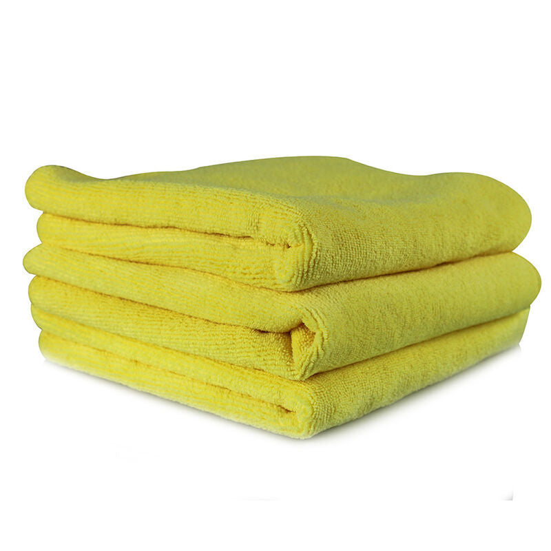 Chemical Guys Workhorse Professional Microfiber Towel - 16in x 16in - Yellow - 3 Pack (P16) MICYELLOW03