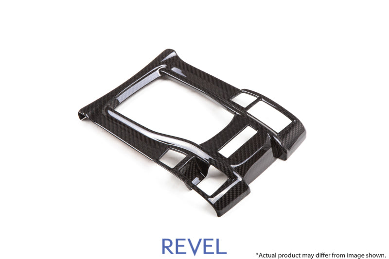 Revel GT Dry Carbon Shifter Panel Cover 17-18 Honda Civic Type-R - 1 Piece 1TR4GT0AH01