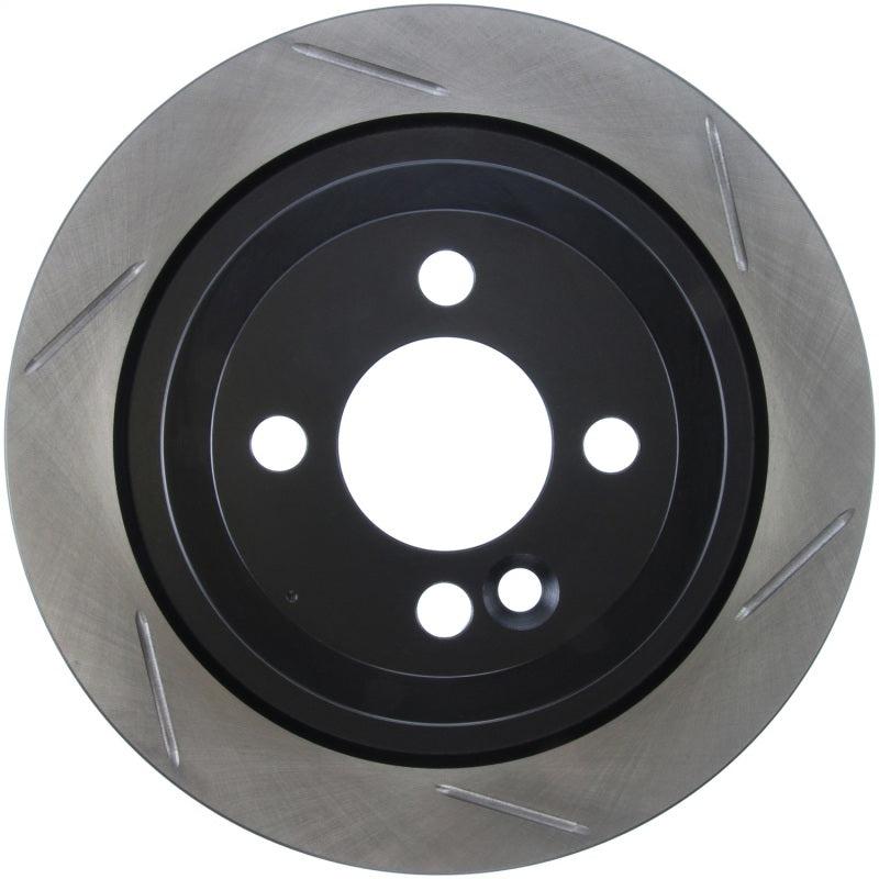 StopTech Sport Slotted Brake Rotor; Rear Left