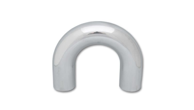 Vibrant Universal Aluminum Tubing 2in O.D.(180 degree Bend) - Polished