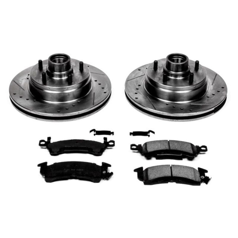 PowerStop PSB Z23 Evolution Kit Brakes, Rotors & Pads Brake Kits - Performance D&S main image