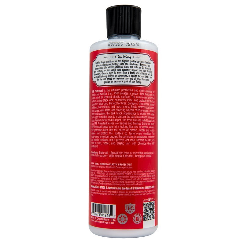 Chemical Guys VRP (Vinyl/Rubber/Plastic) Super Shine Dressing - 16oz (P6) TVD_107_16