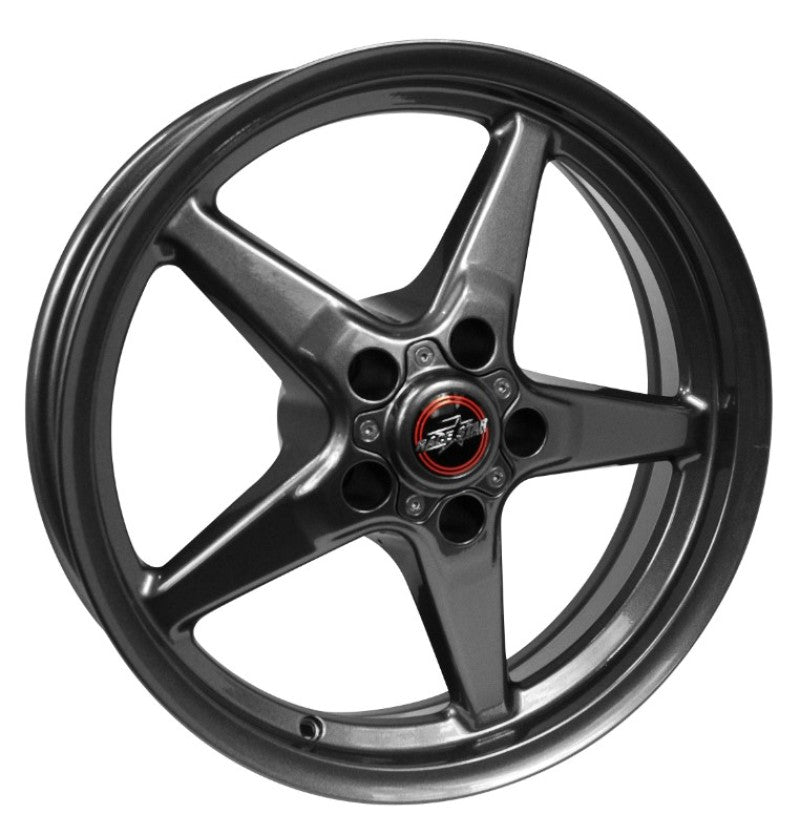 Race Star 92 Drag Star 18x5.00 5x4.50bc 2.00bs Direct Drill Metallic Grey Wheel 92-850145G