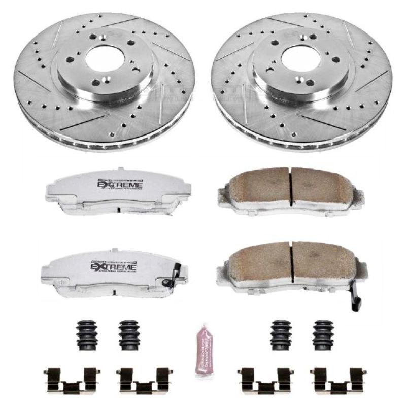 PowerStop PSB Z26 Street Warrior Kit Brakes, Rotors & Pads Brake Kits - Performance D&S main image