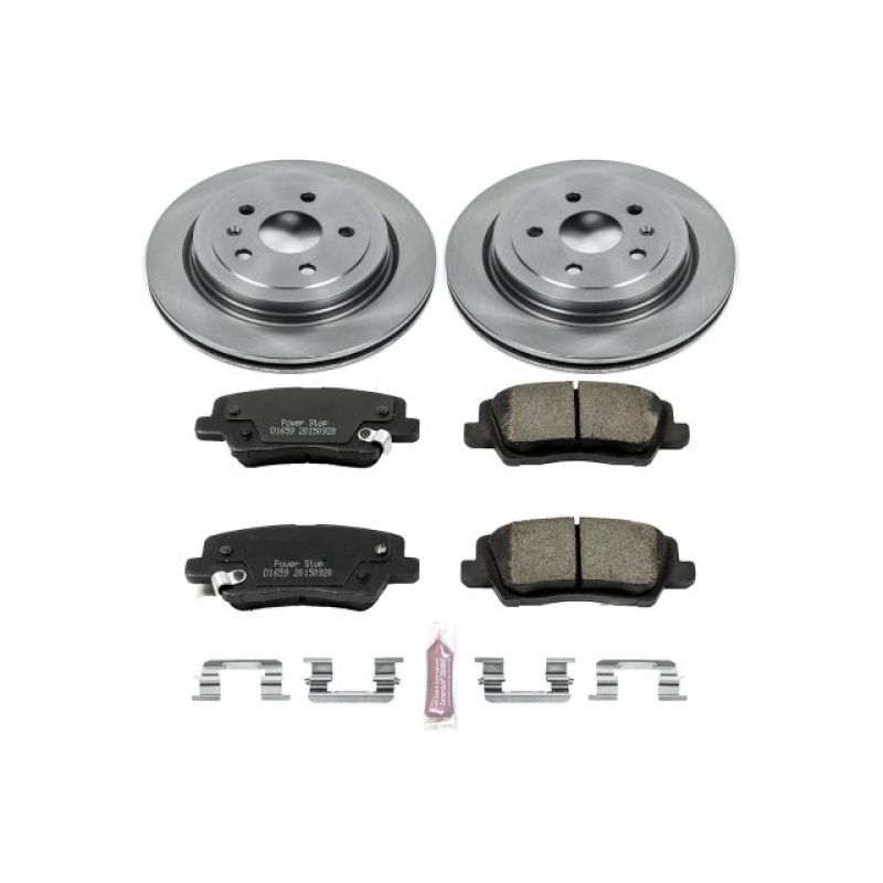 PowerStop PSB Autospecialty Kit Brakes, Rotors & Pads Brake Kits - OE main image