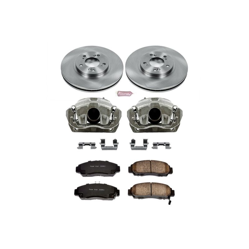 PowerStop PSB Autospecialty Kit w/Cals Brakes, Rotors & Pads Brake Kits - OE main image