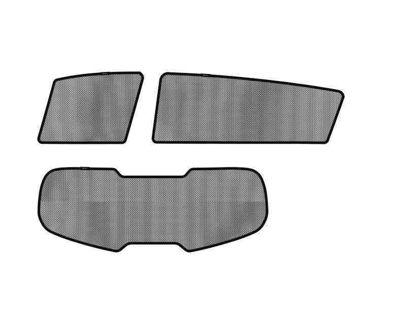 3D MAXpider 2011-2016 Kia Sportage Black Sun Shades - Complete Set S1KA0070 Main Image