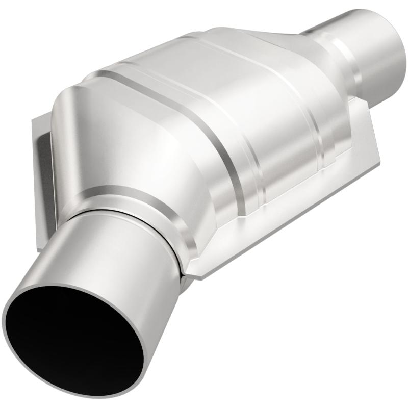 Magnaflow Conv Univ 2.00in Angled Inlet Front CA 454174 Main Image