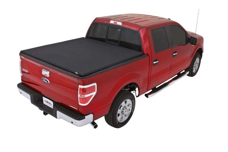 Lund 04-14 Ford F-150 (5.5ft. Bed) Genesis Elite Tri-Fold Tonneau Cover - Black 95872