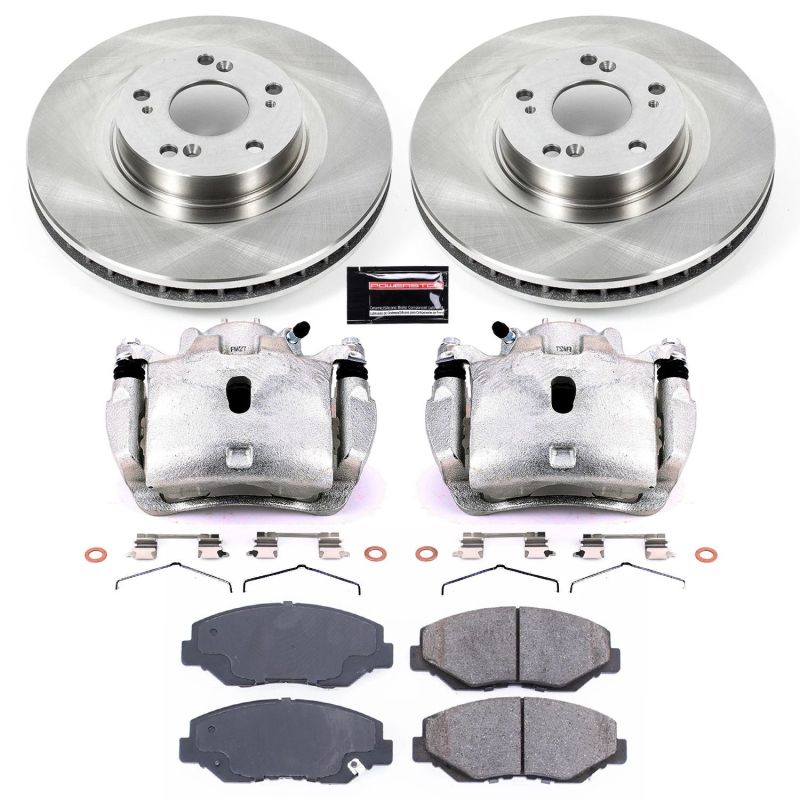 PowerStop PSB Autospecialty Kit w/Cals Brakes, Rotors & Pads Brake Kits - OE main image