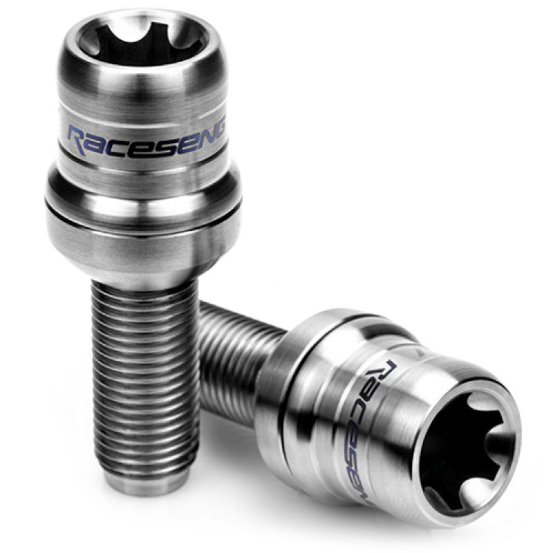 Raceseng TLR-1 Titanium Lug Bolt Set - M14x1.5mm / R13 Floating Seat - Brushed 01033BRS10-01033BRS10-103103S20