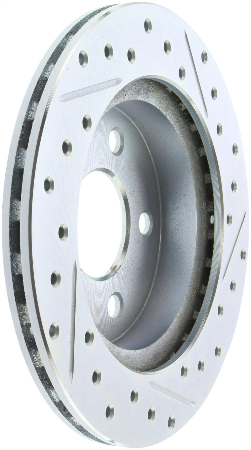 StopTech Select Sport Drilled & Slotted Rotor - Rear Right 227.61037R