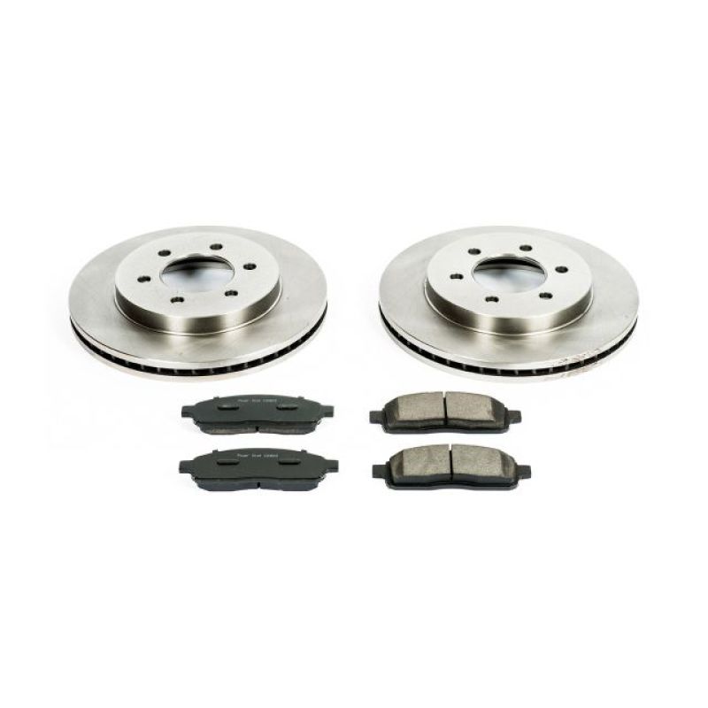 PowerStop PSB Autospecialty Kit Brakes, Rotors & Pads Brake Kits - OE main image