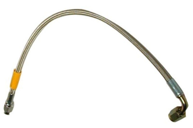 Wilwood 22" OAL Flexline -3 Hose to -3 Female, 90 Degree End