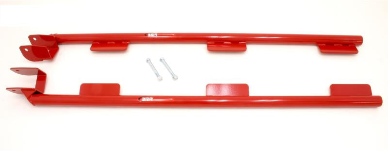 BMR 98-02 4th Gen F-Body Convertible LS1 Weld-On Tubular Subframe Connectors - Red SFC003R