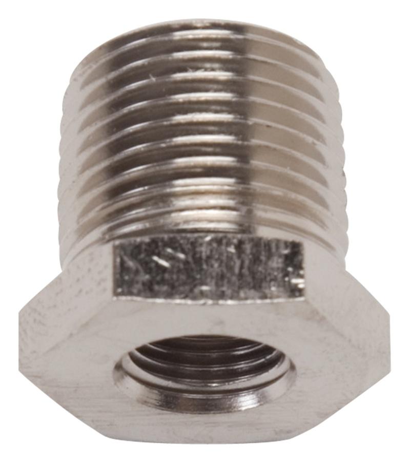 Russell Performance 3/8in Male to 1/4in Female Pipe Bushing Reducer (Endura) 661561 Main Image
