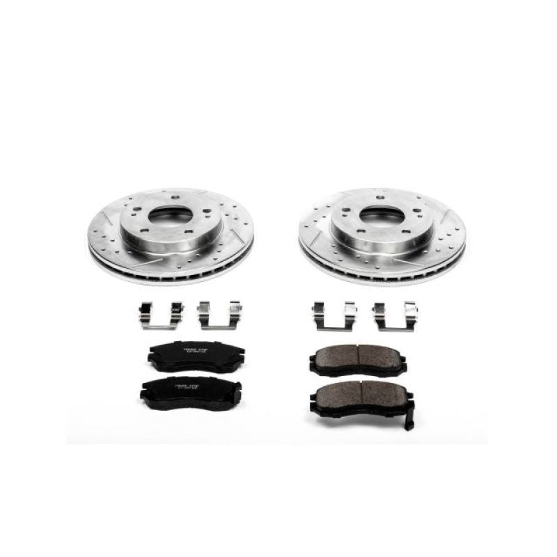 PowerStop PSB Z23 Evolution Kit Brakes, Rotors & Pads Brake Kits - Performance D&S main image