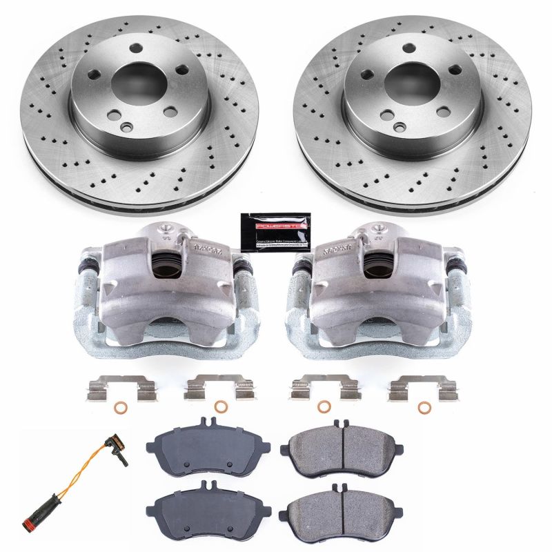 PowerStop PSB Autospecialty Kit w/Cals Brakes, Rotors & Pads Brake Kits - OE main image