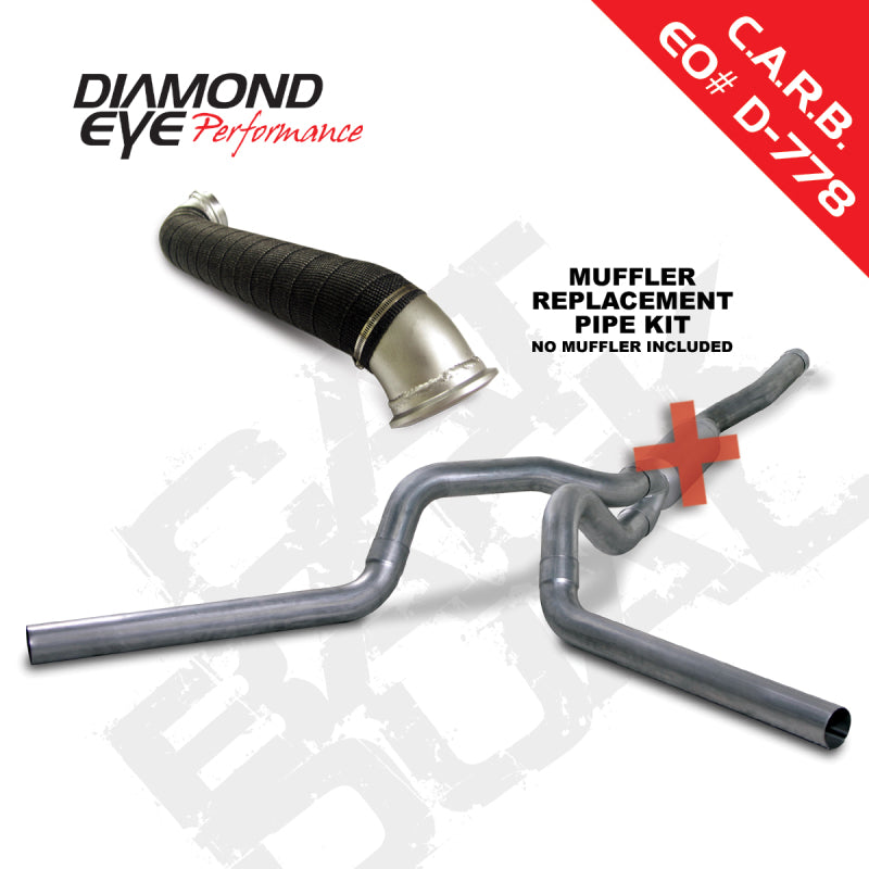 Diamond Eye Performance DEP Catback Exhaust Kit SS Exhaust, Mufflers & Tips Catback main image