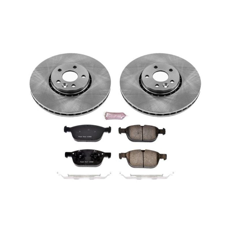 PowerStop PSB Autospecialty Kit Brakes, Rotors & Pads Brake Kits - OE main image