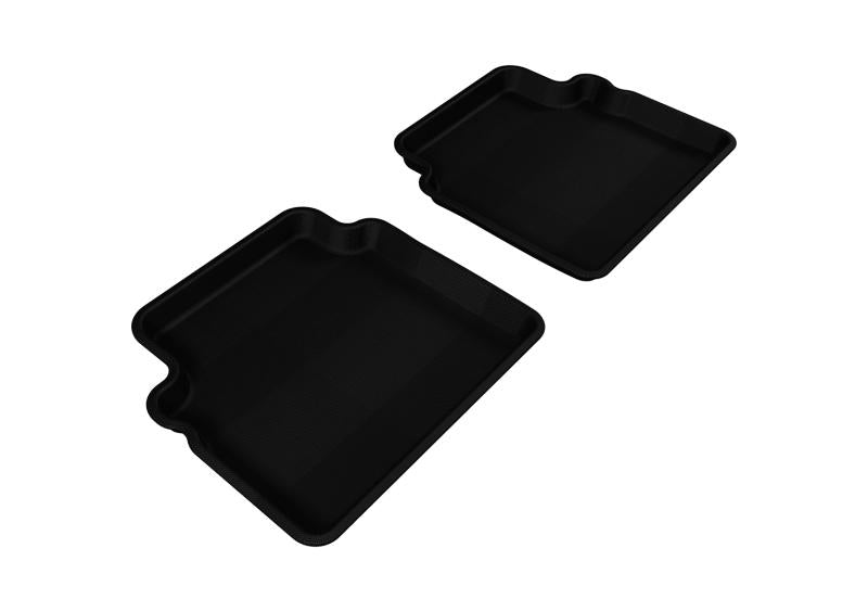 3D MAXpider 2007-2011 Chevrolet Aveo Kagu 2nd Row Floormats - Black L1CH00821509 Main Image