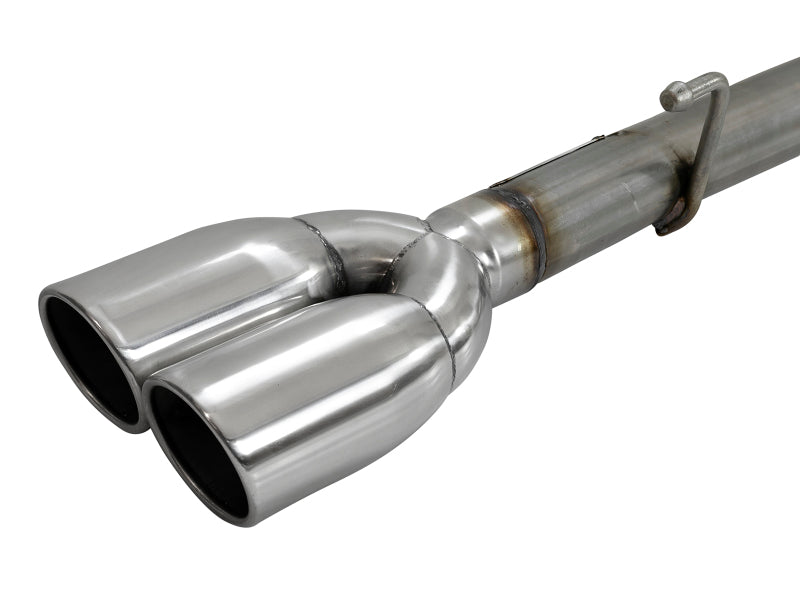 aFe Vulcan Series 3in-2-1/2in 304 SS Cat-Back 2019 GM Silverado 1500 V8-5.3L w/ Polished Tips 49-34104-P