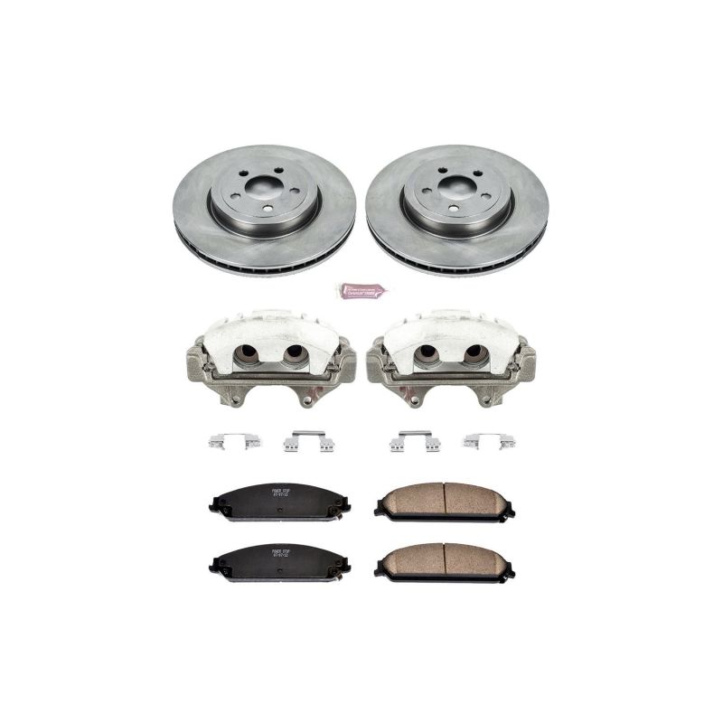 PowerStop PSB Autospecialty Kit w/Cals Brakes, Rotors & Pads Brake Kits - OE main image