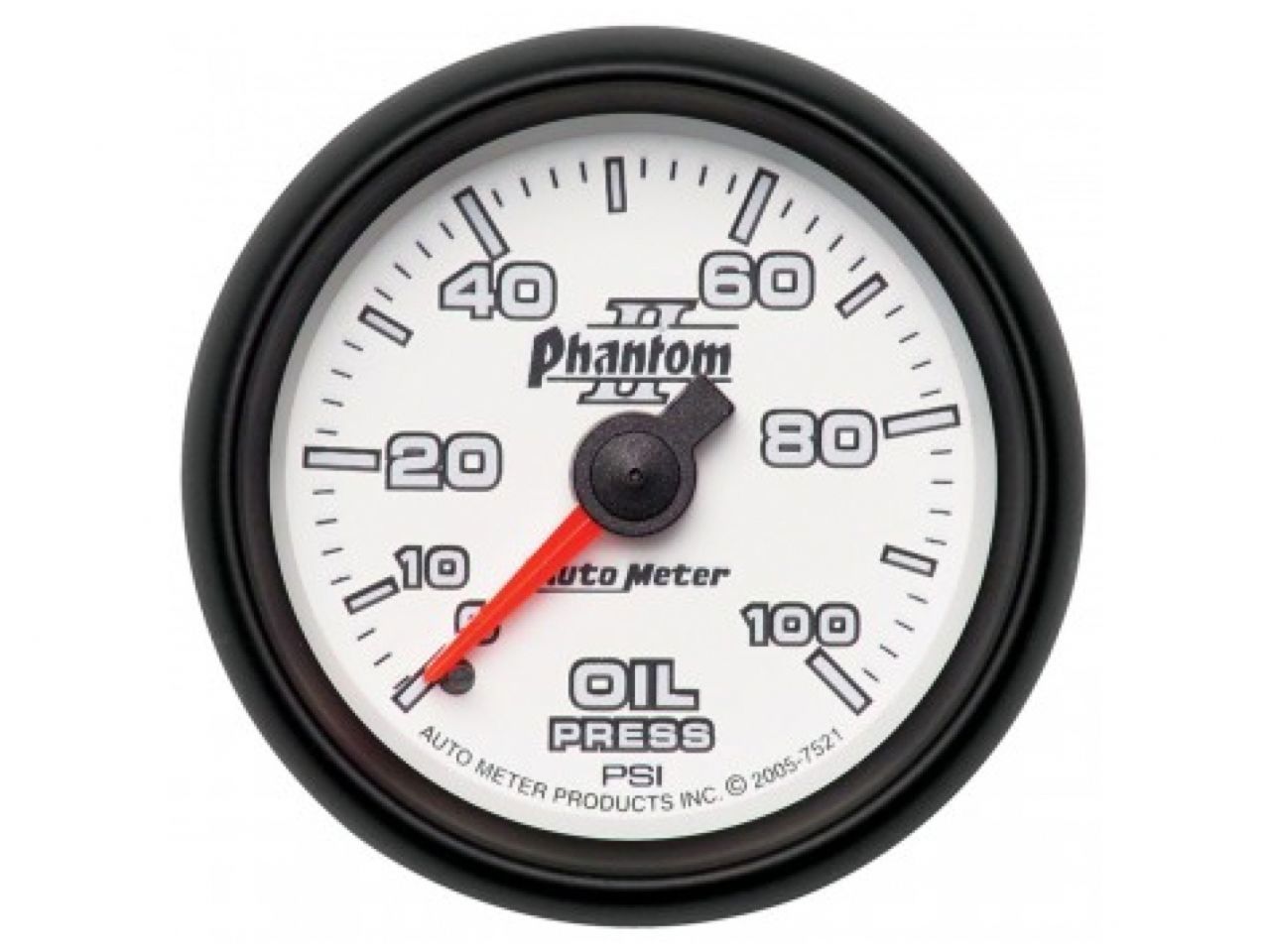 Autometer Oil Pressure Gauge 7521 Item Image