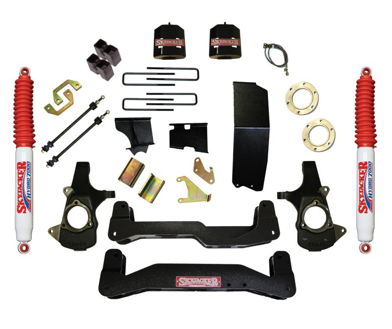 Skyjacker 2014-2014 Chevrolet Silverado 1500 4 Wheel Drive Suspension Lift Kit w/ Shock C14660PH Main Image