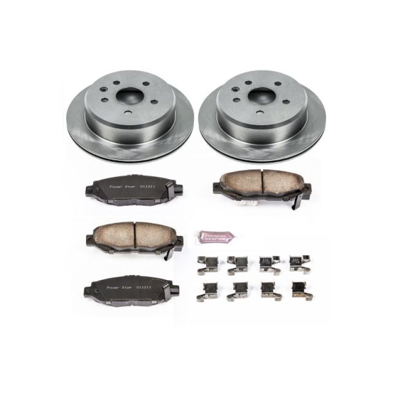 PowerStop PSB Autospecialty Kit Brakes, Rotors & Pads Brake Kits - OE main image