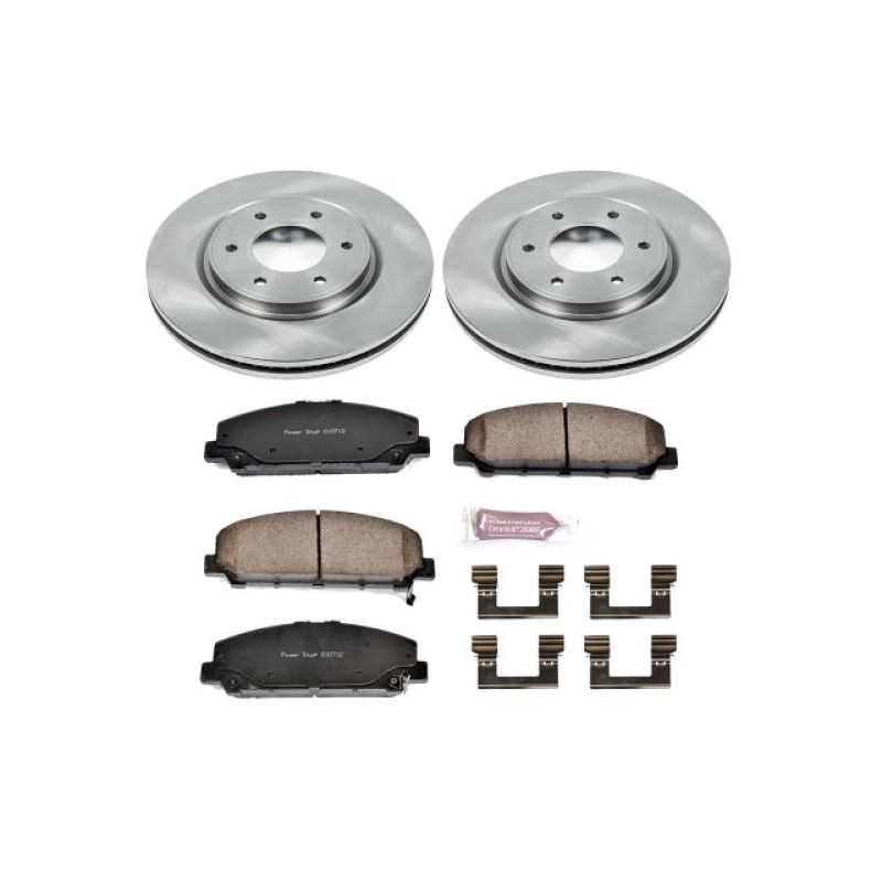 PowerStop PSB Autospecialty Kit Brakes, Rotors & Pads Brake Kits - OE main image