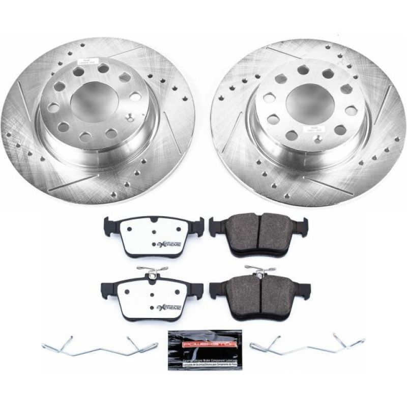 PowerStop PSB Z26 Street Warrior Kit Brakes, Rotors & Pads Brake Kits - Performance D&S main image