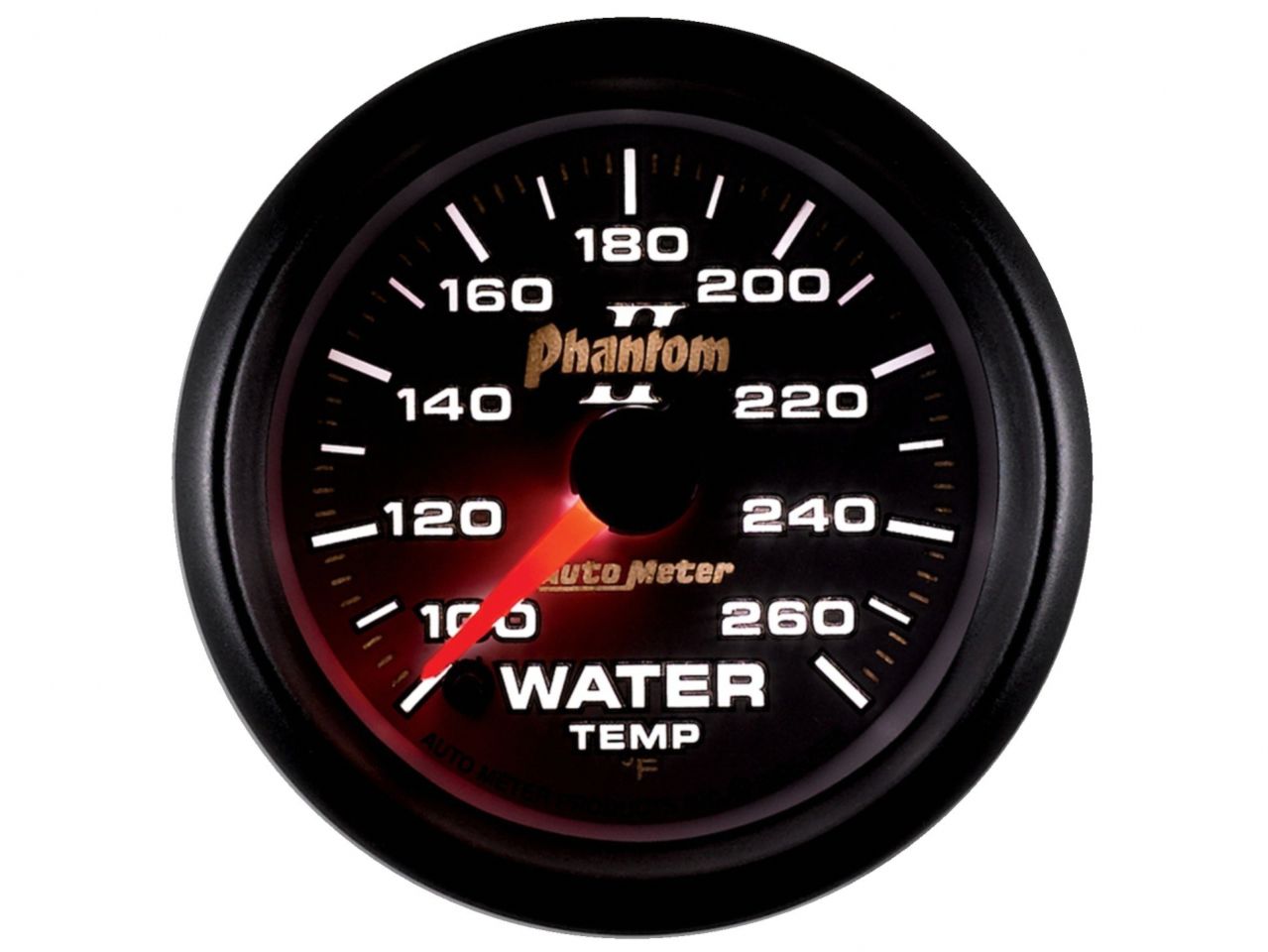 Autometer Gauge, Water Temp, 2 1/16", 100-260 Deg. F, Digital Stepper Motor