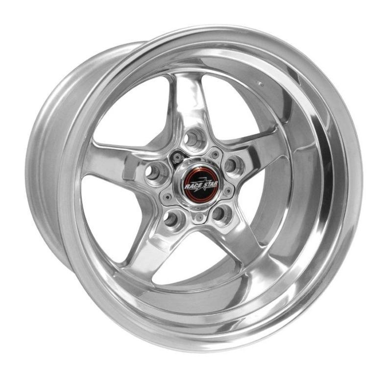 Race Star 92 Drag Star 15x10.00 5x4.75bc 4.50bs Direct Drill Polished Wheel 92-510248DP